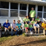 The POJ crew worked with Methodist volunteers from western North Carolina